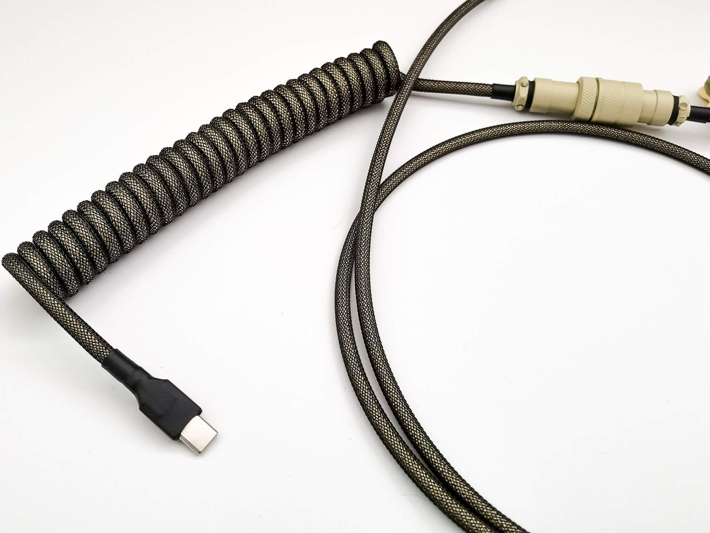 Beige keyboard cable