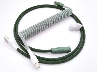 Botanical Lemo coiled cable