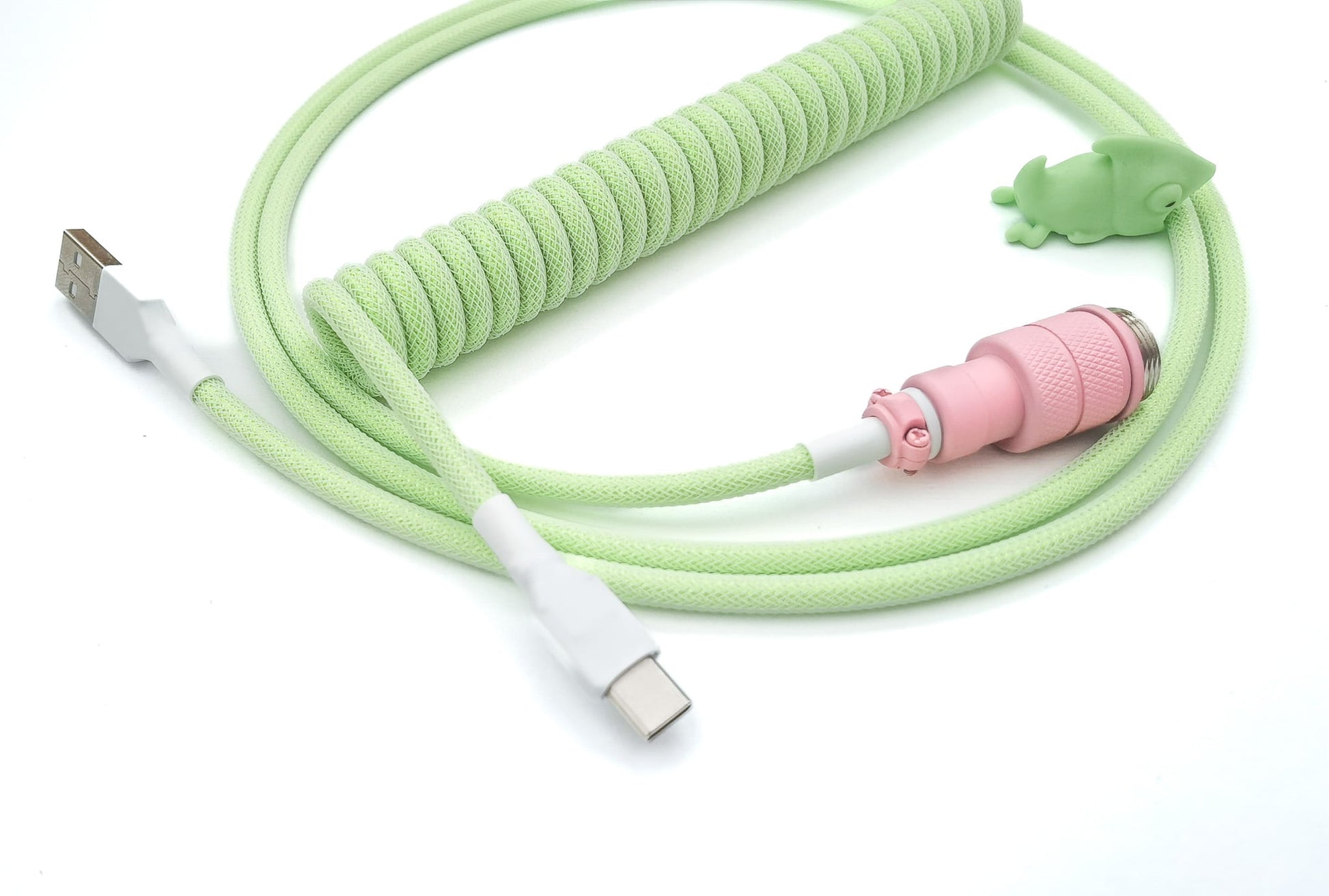 Custom Green USB Cable