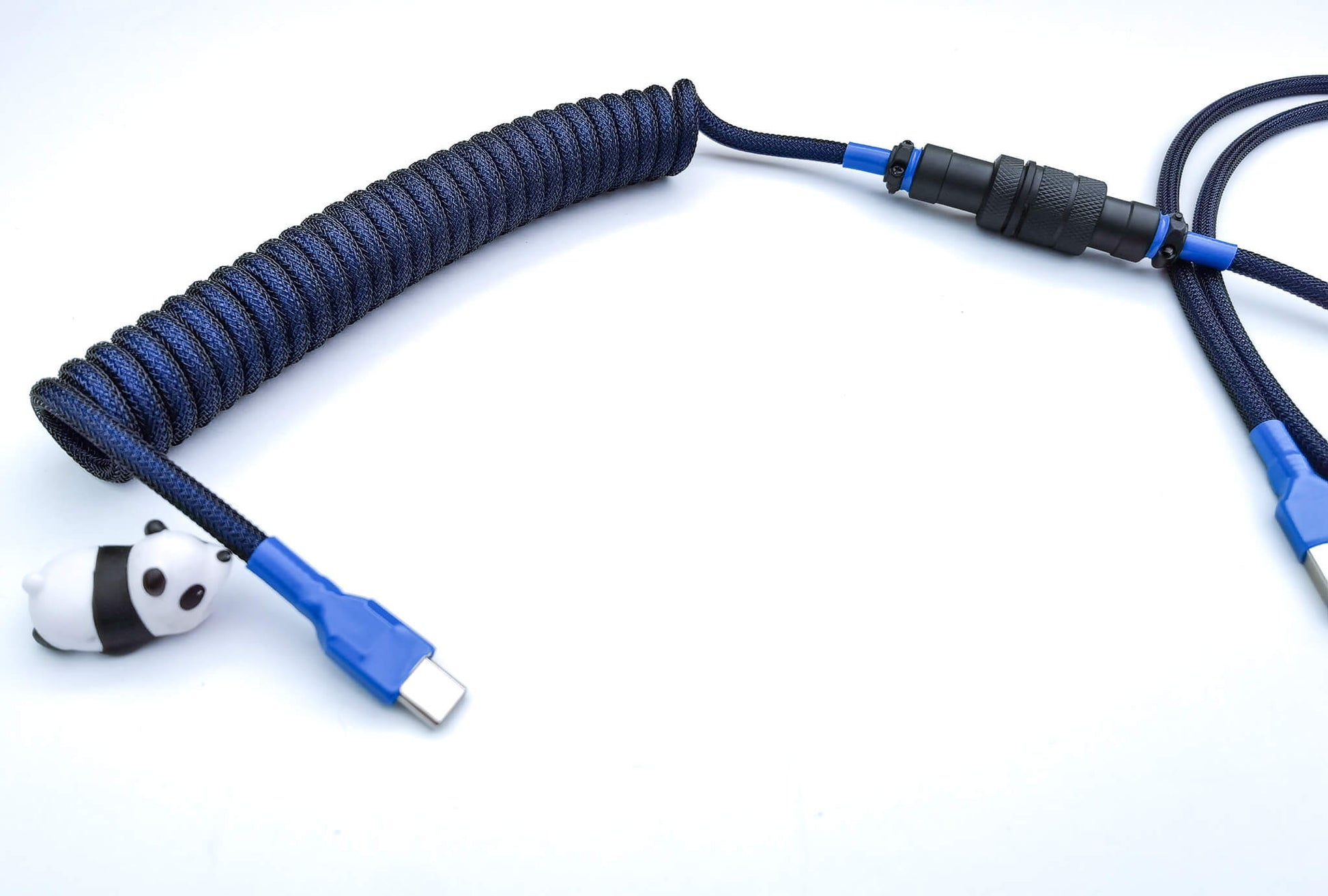 Dark blue keyboard cable