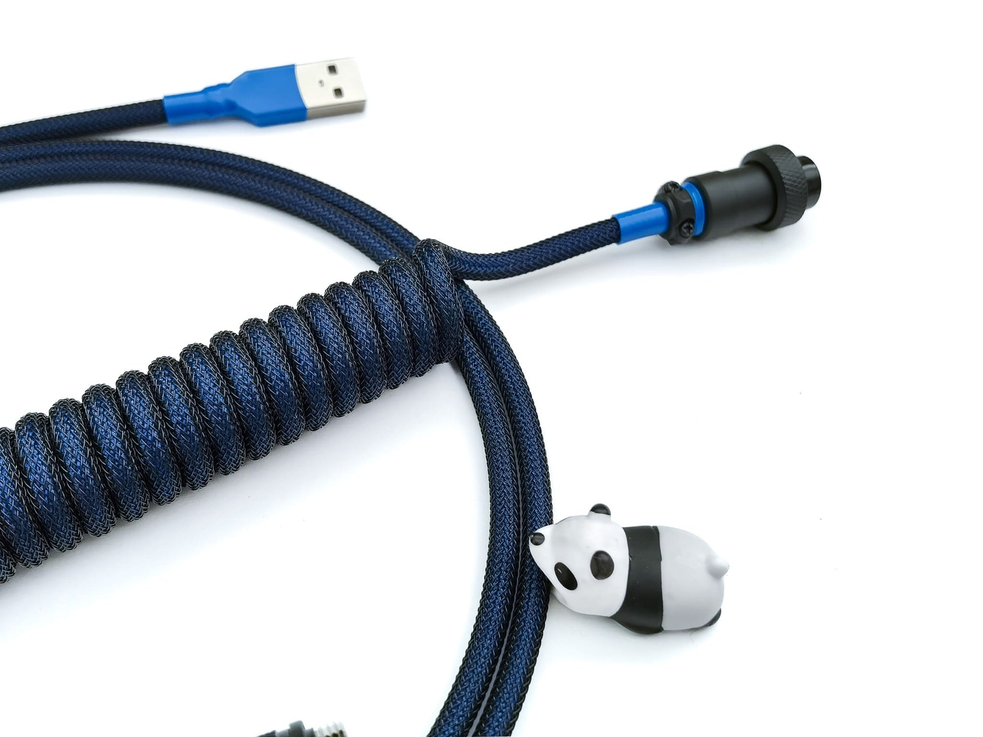 Dark blue keyboard cable