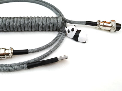 Dark grey keyboard cable