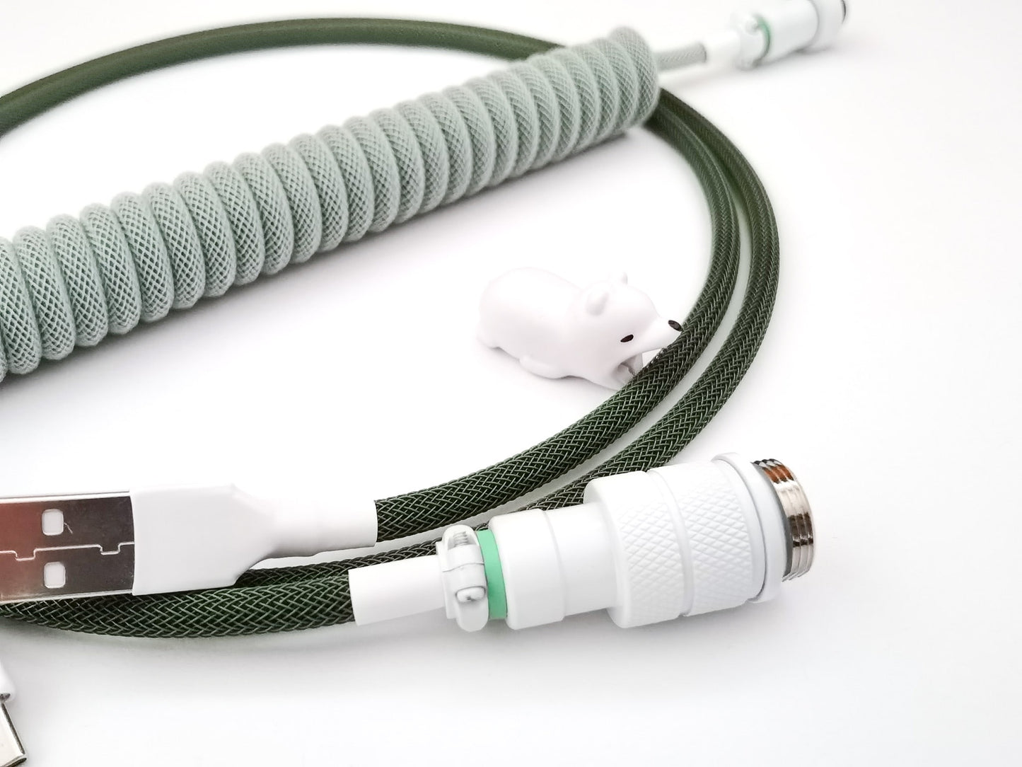 GMK Botanical coiled cable