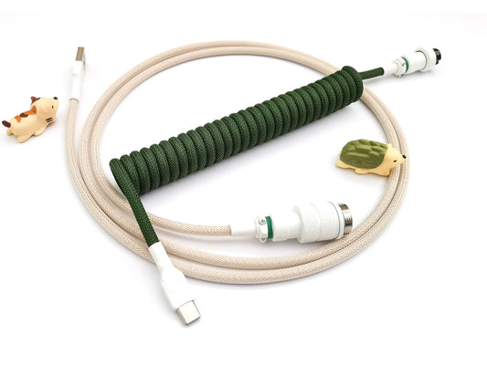 GMK British Racing coiled cable