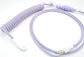 GMK Lavender coiled cable