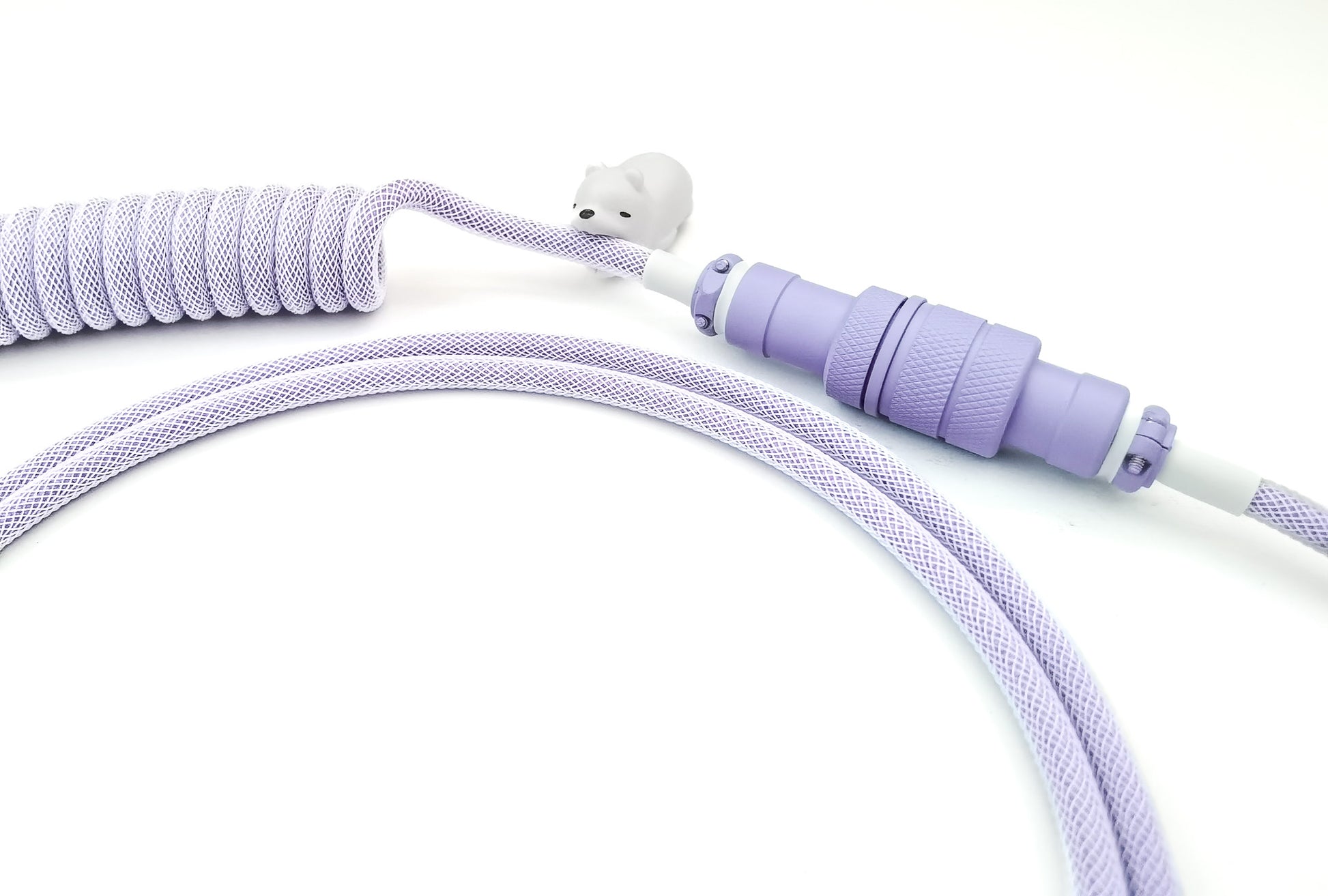 GMK Purple-ish custom cable
