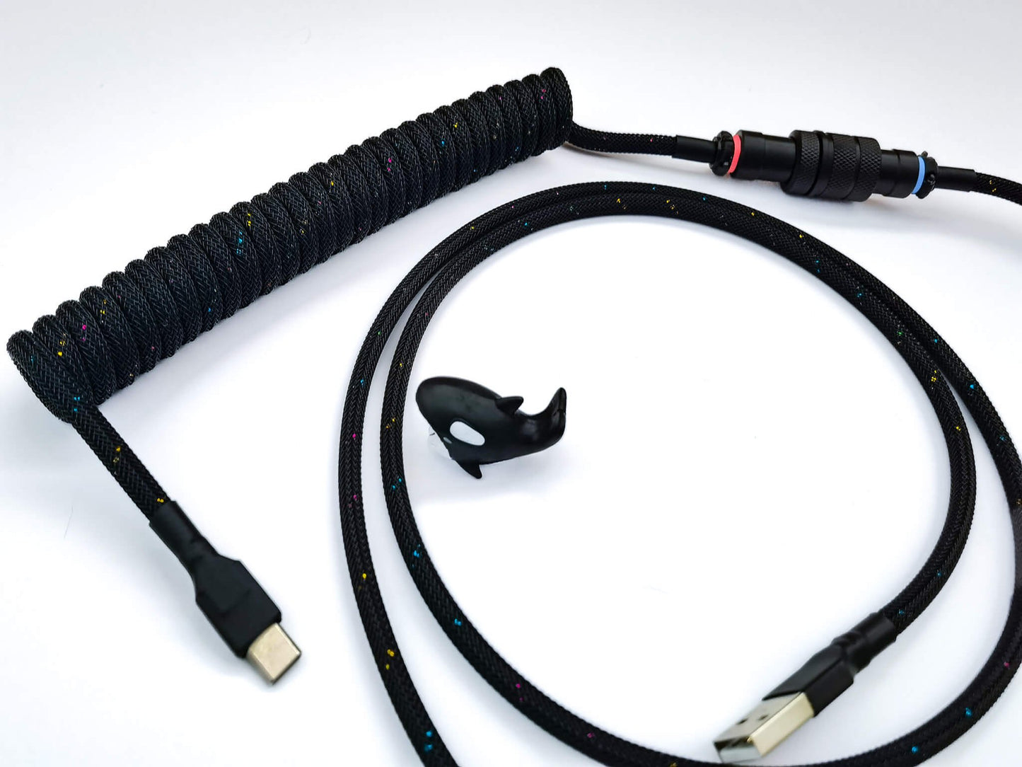 GMK Midnight coiled cable