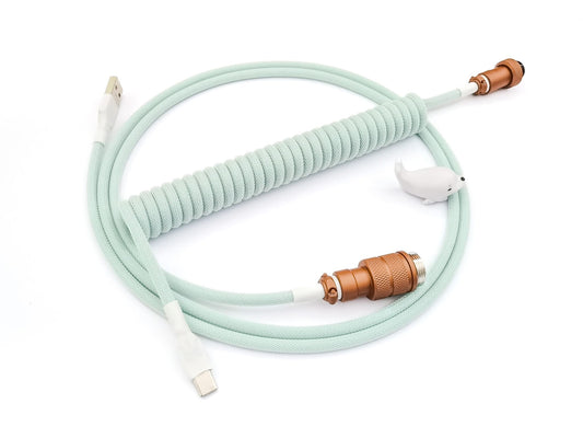 Mint coiled cable