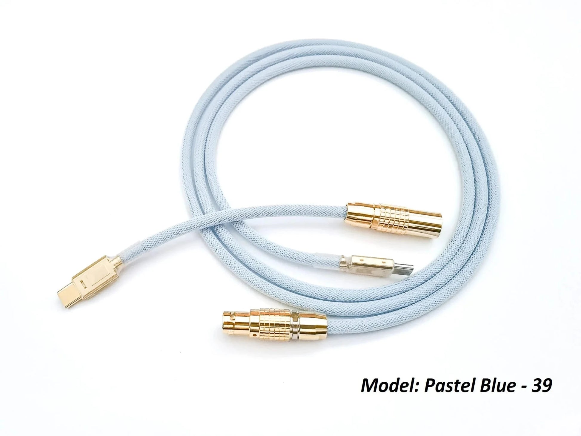 Pastel Blue Lemo Cable