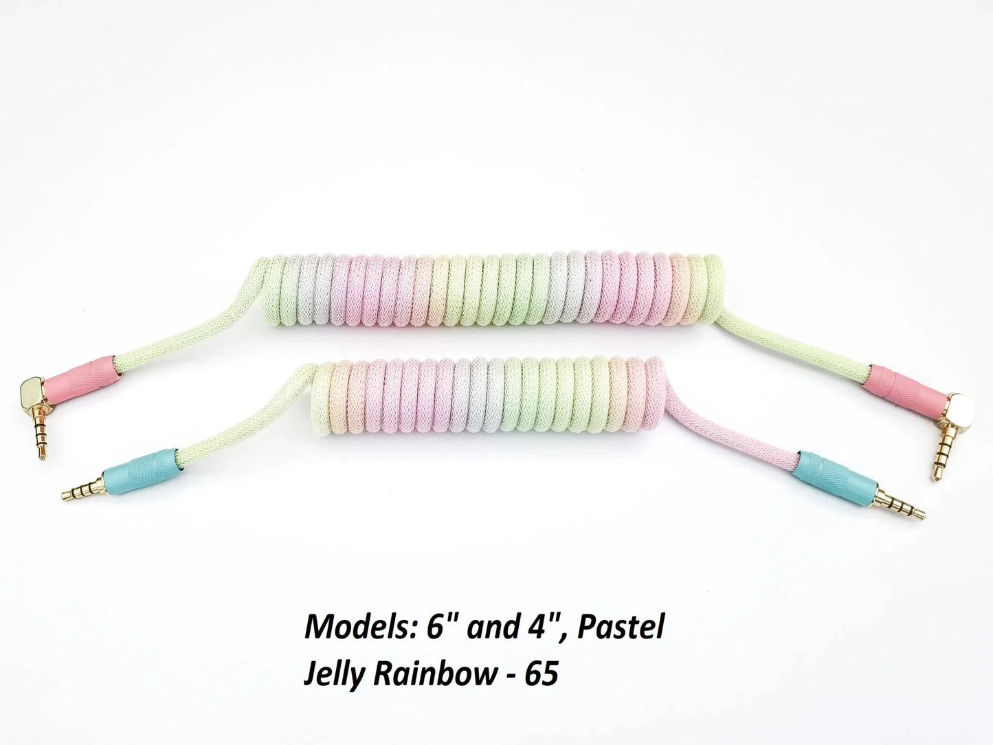 Pastel Jelly TRRS Cables