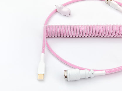 Pink keyboard cable