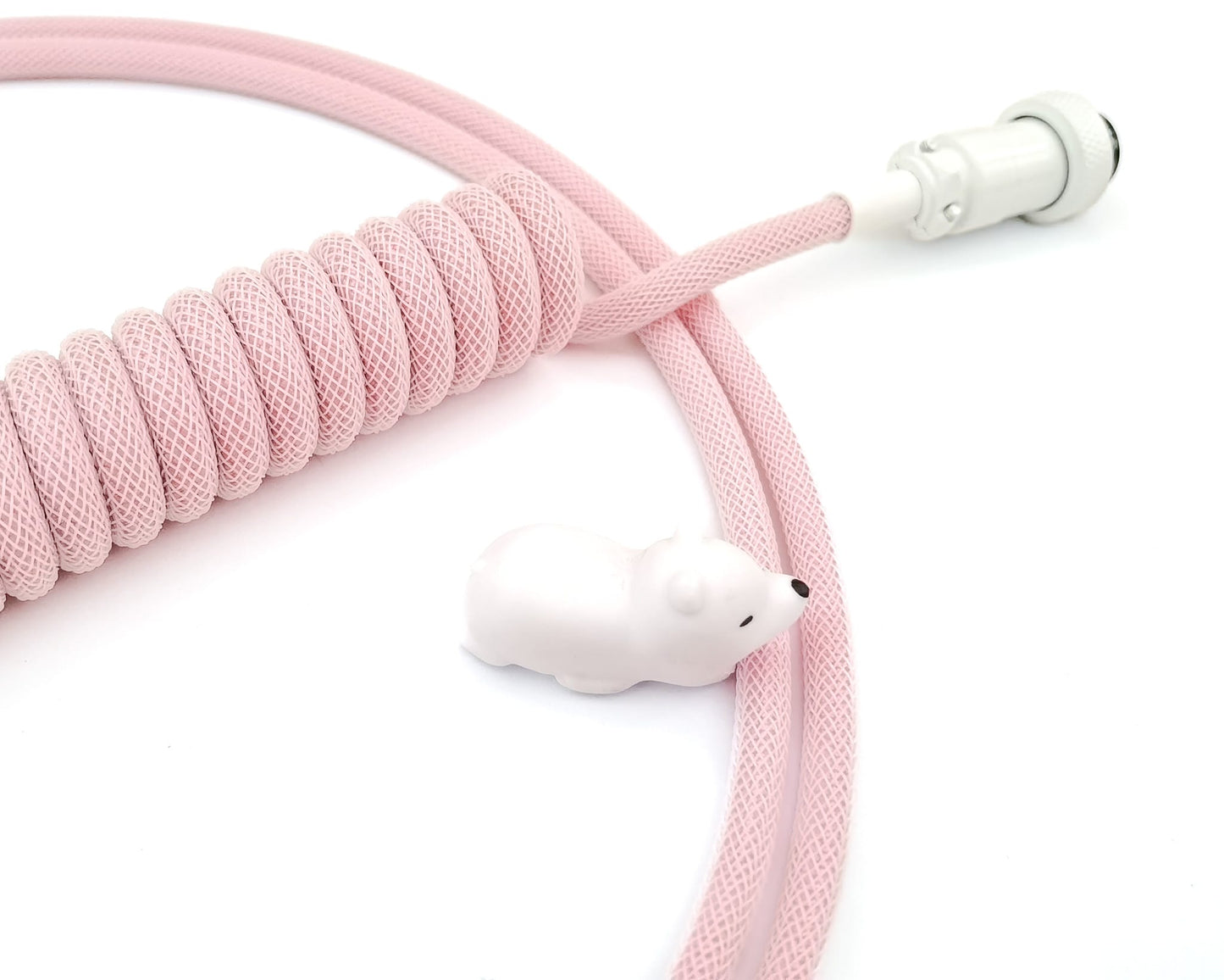 Pink keyboard cable