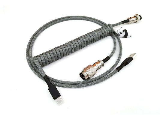 Platinum coiled cable