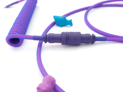 Purple Aviator connector