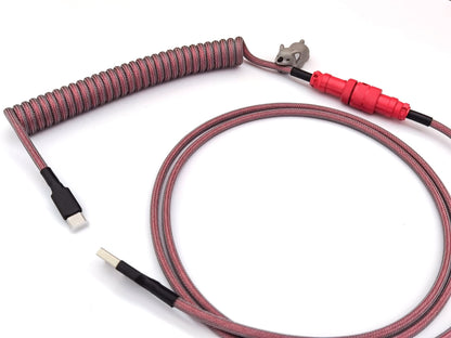 Red USB C cable