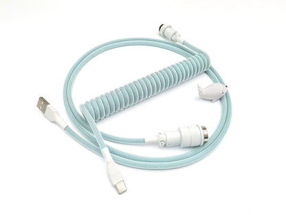 Teal keyboard cable