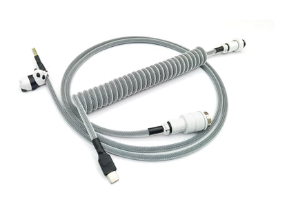 WOB coiled keyboard cable