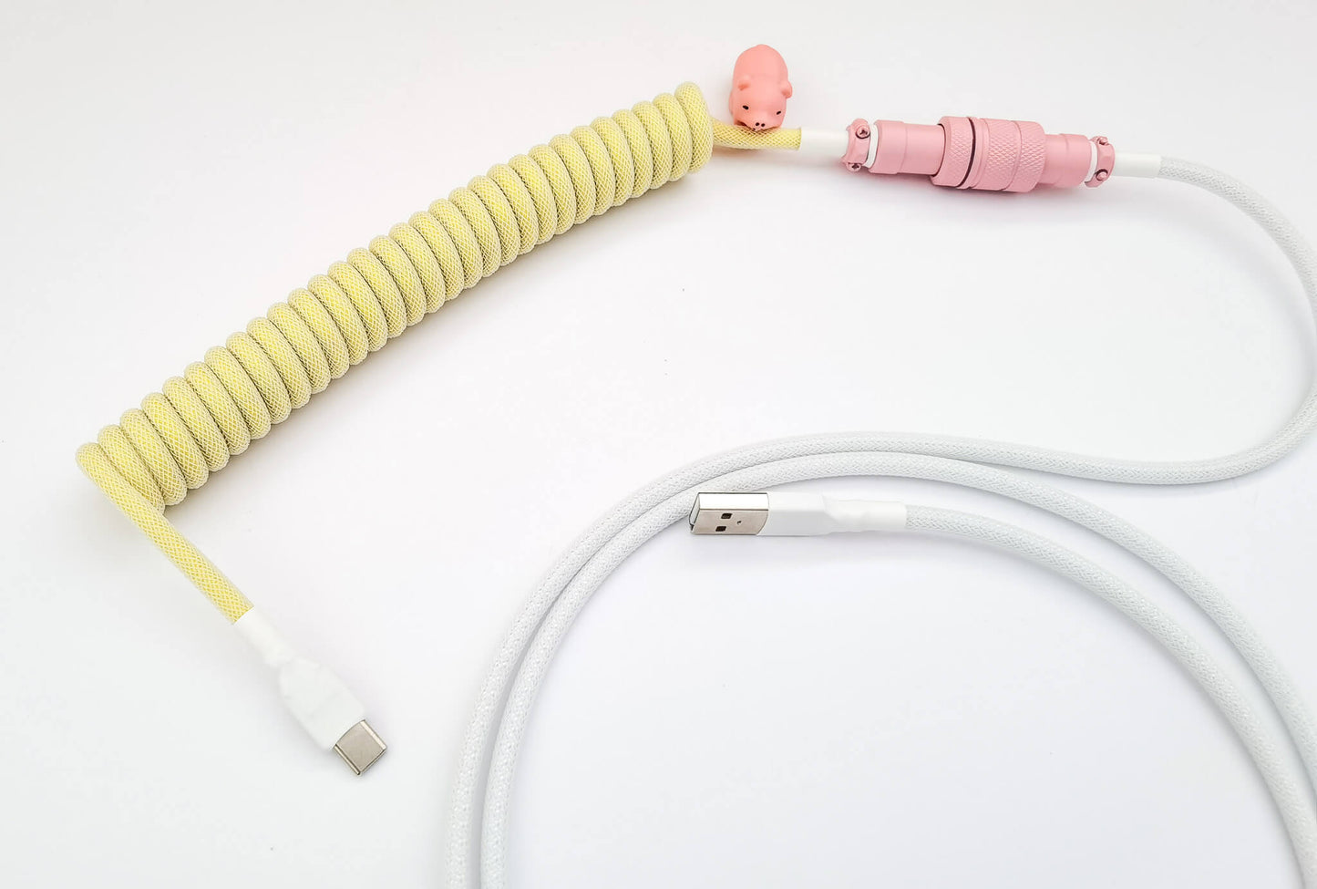 Yellow USB C cable