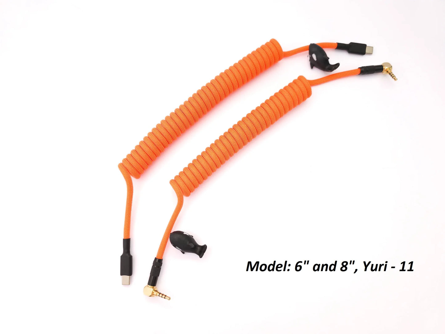 Neon Orange TRRS Cable