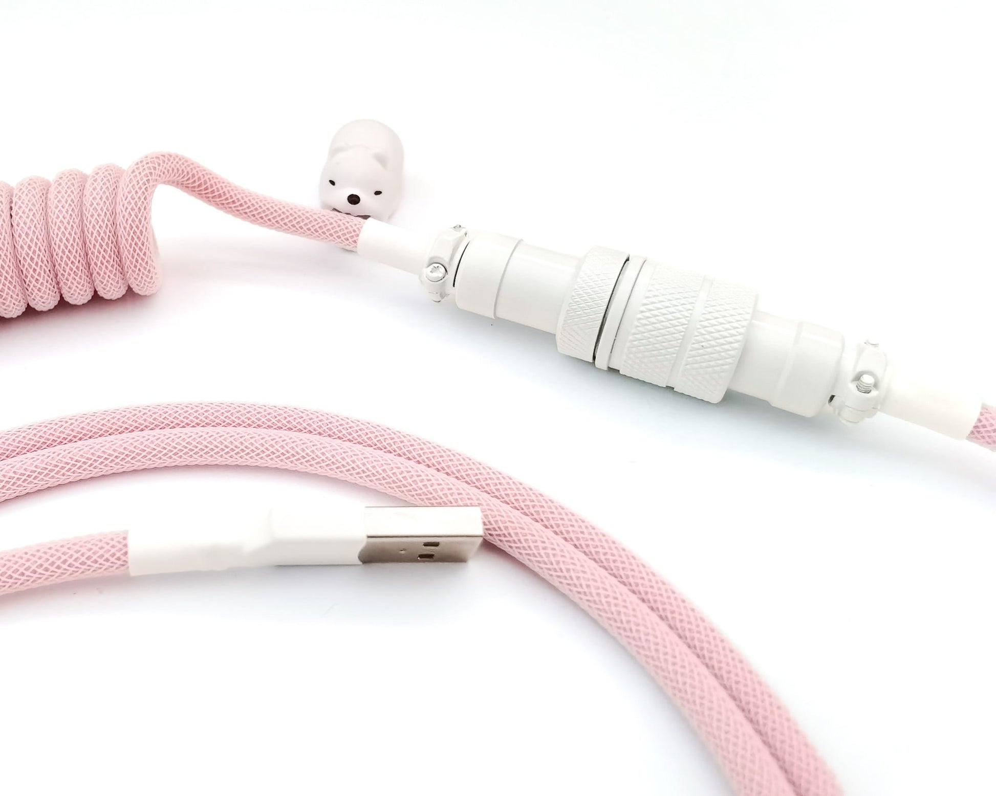 baby pink custom cable