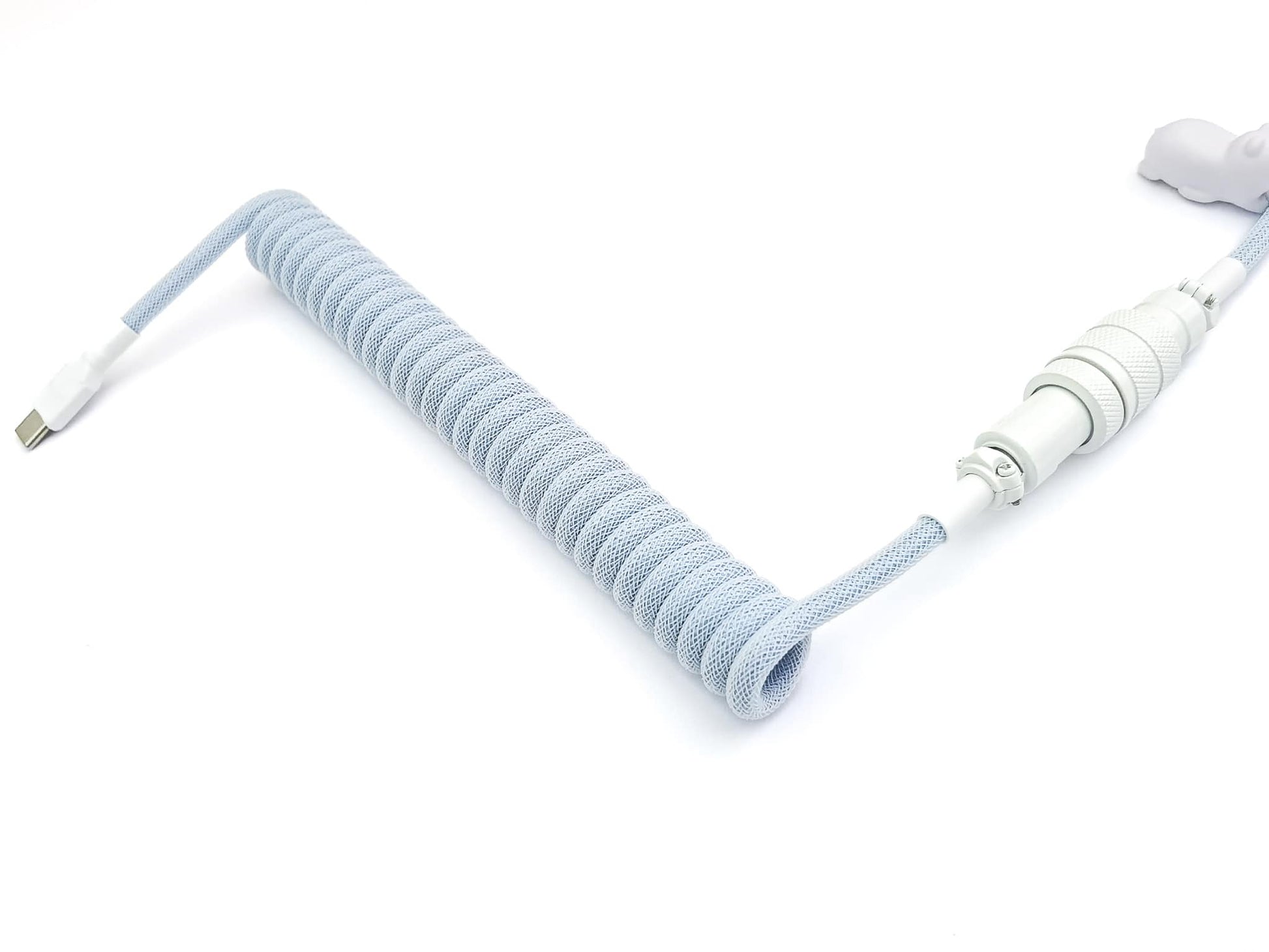 light Blue keycaps cable