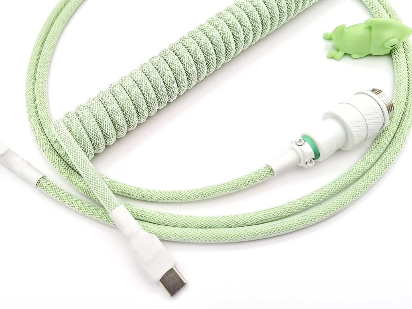 pastel green custom usb c cable
