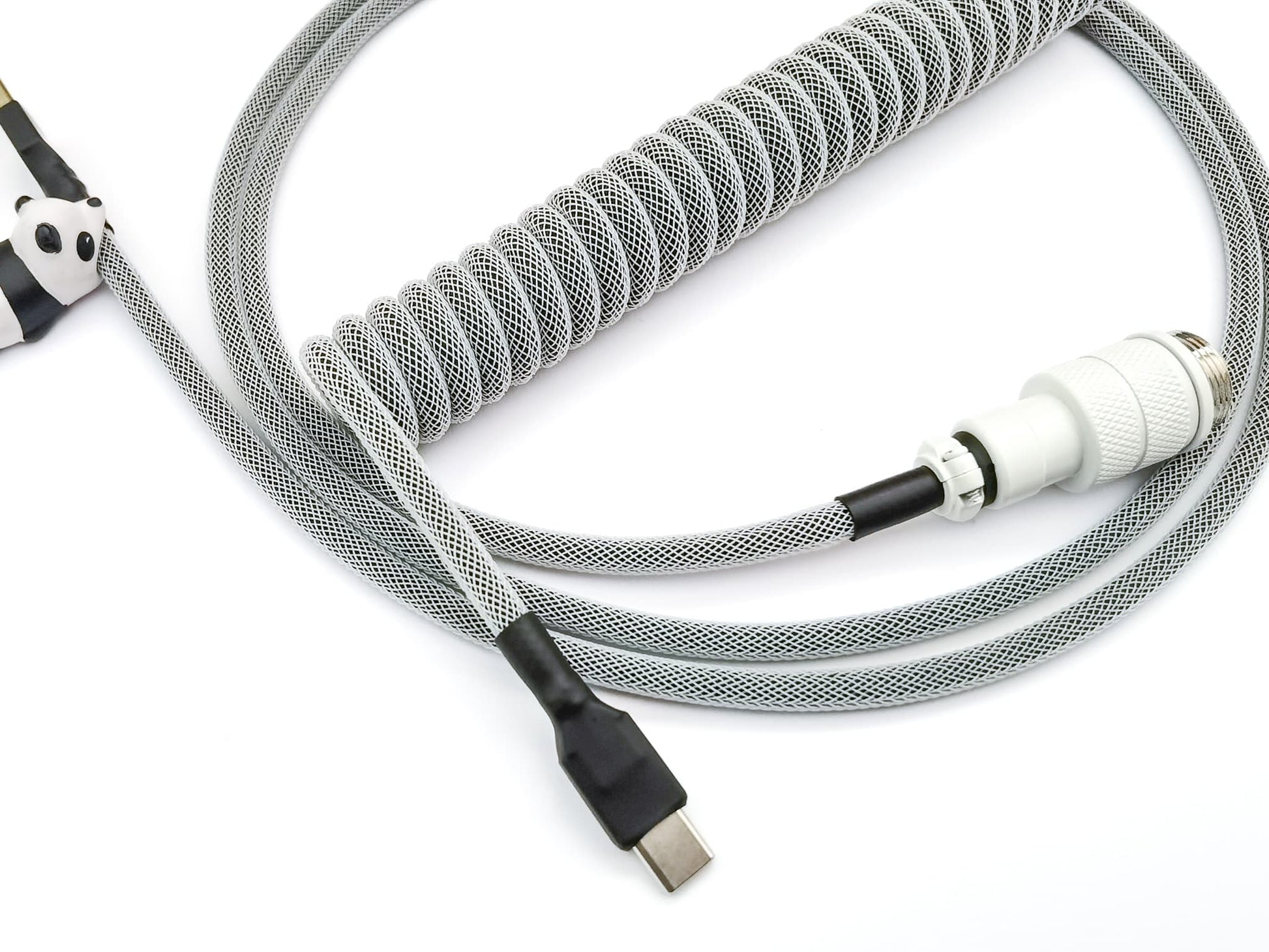 white on black keyboard cable