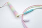 Pastel jelly rainbow keyboard cable