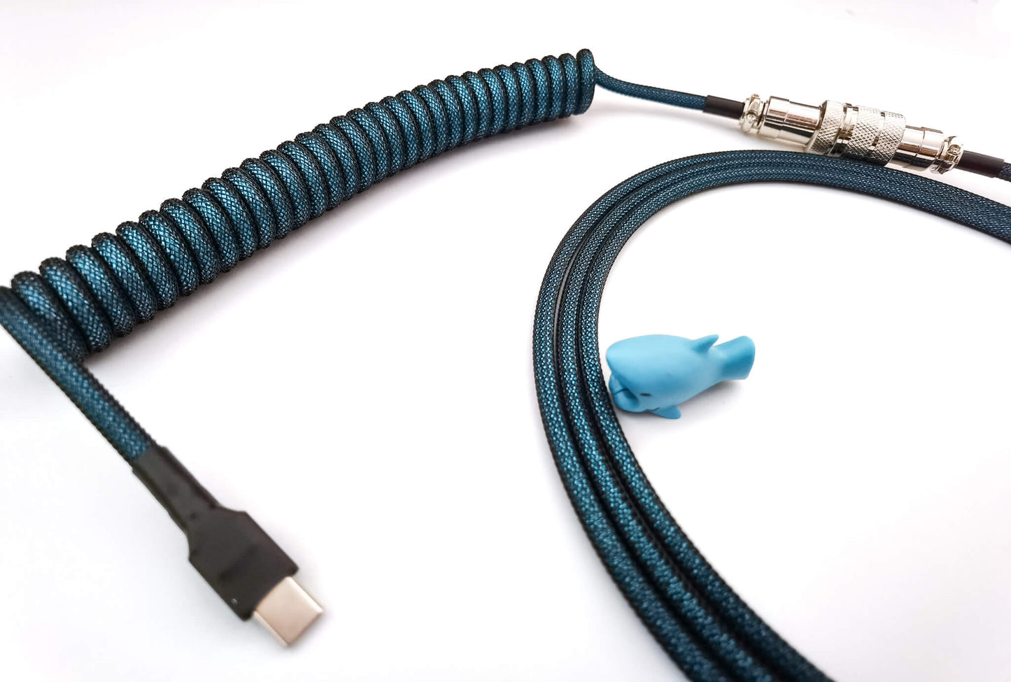 blue USB C custom cable